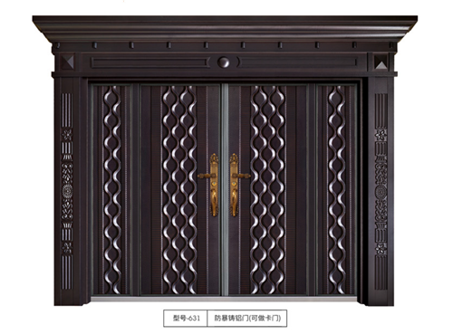 仿铸铝门