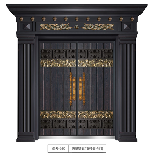 仿铸铝门