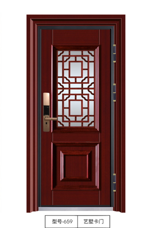 仿铸铝门